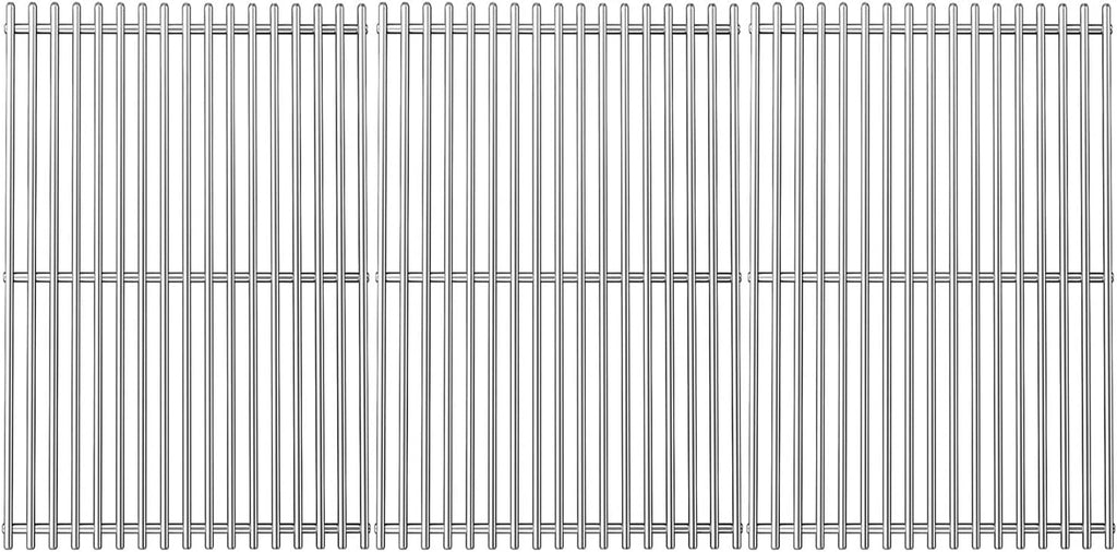 18.7" Cooking Grates for Weber GS4 Genesis II LX 400 SER II E-410 E-435 S-410 GBS S-435 S-440 LX E/S-440 & Genesis 2 400, Kitchen-aid 720-0856V 740-0781, Replacements Grill for Weber 66097 66089