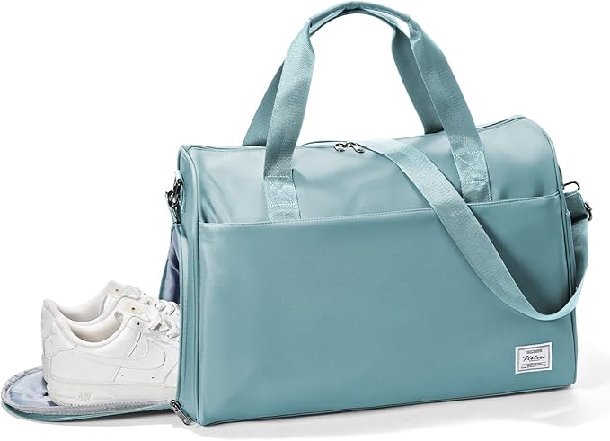 Gym Bag Womens,Travel Duffel Carry on Bag Sport Tote Bag Weekend Overnight Bag