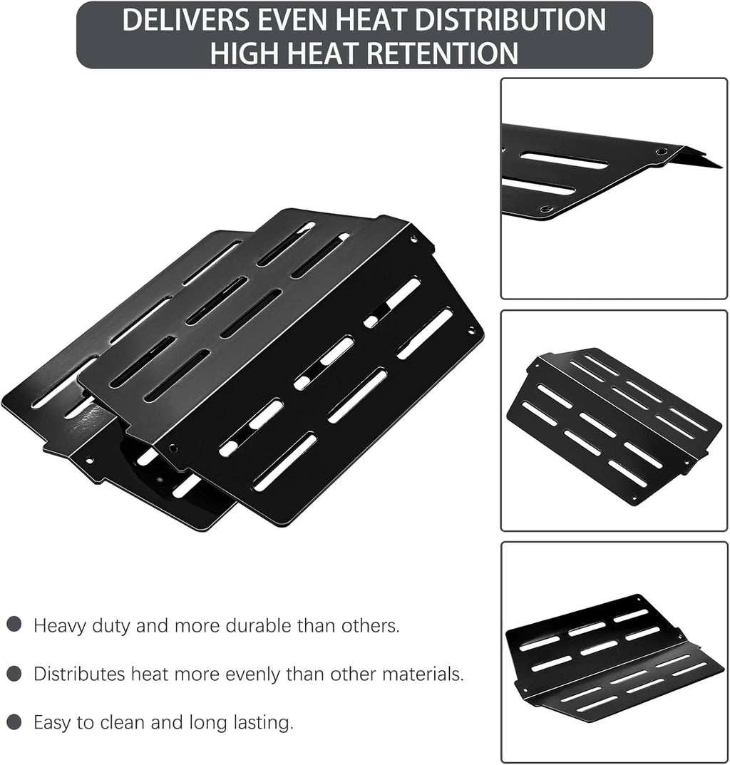 Genesis E-330 4 Burner 62752 7524 Grates 7620 7621 Flavorizer Bars 65505 Heat Deflectors Replacement Parts for Weber Genesis Grill Parts 300 Series E-310 E-320 S-310 S320 S-330 EP-310 EP-320 EP-330