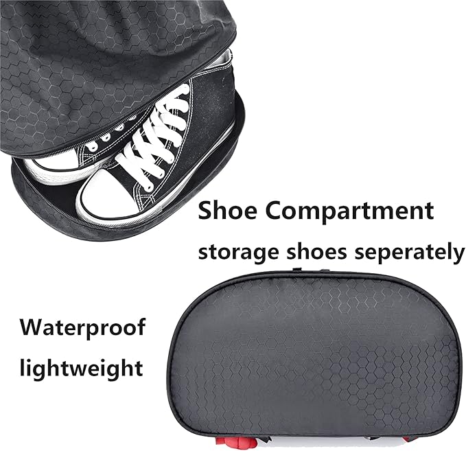 Waterproof Drawstring swim Bag Sackpack Backpack,Dry Wet Depart,Swimming Gym Yoga Sport Shoulder Rucksack Daypacks Casual Bags (DARK BLUE)