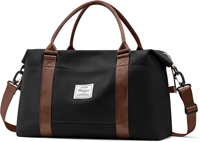 Gym Bag Womens,Travel Duffel Carry on Bag Sport Tote Bag Weekend Overnight Bag