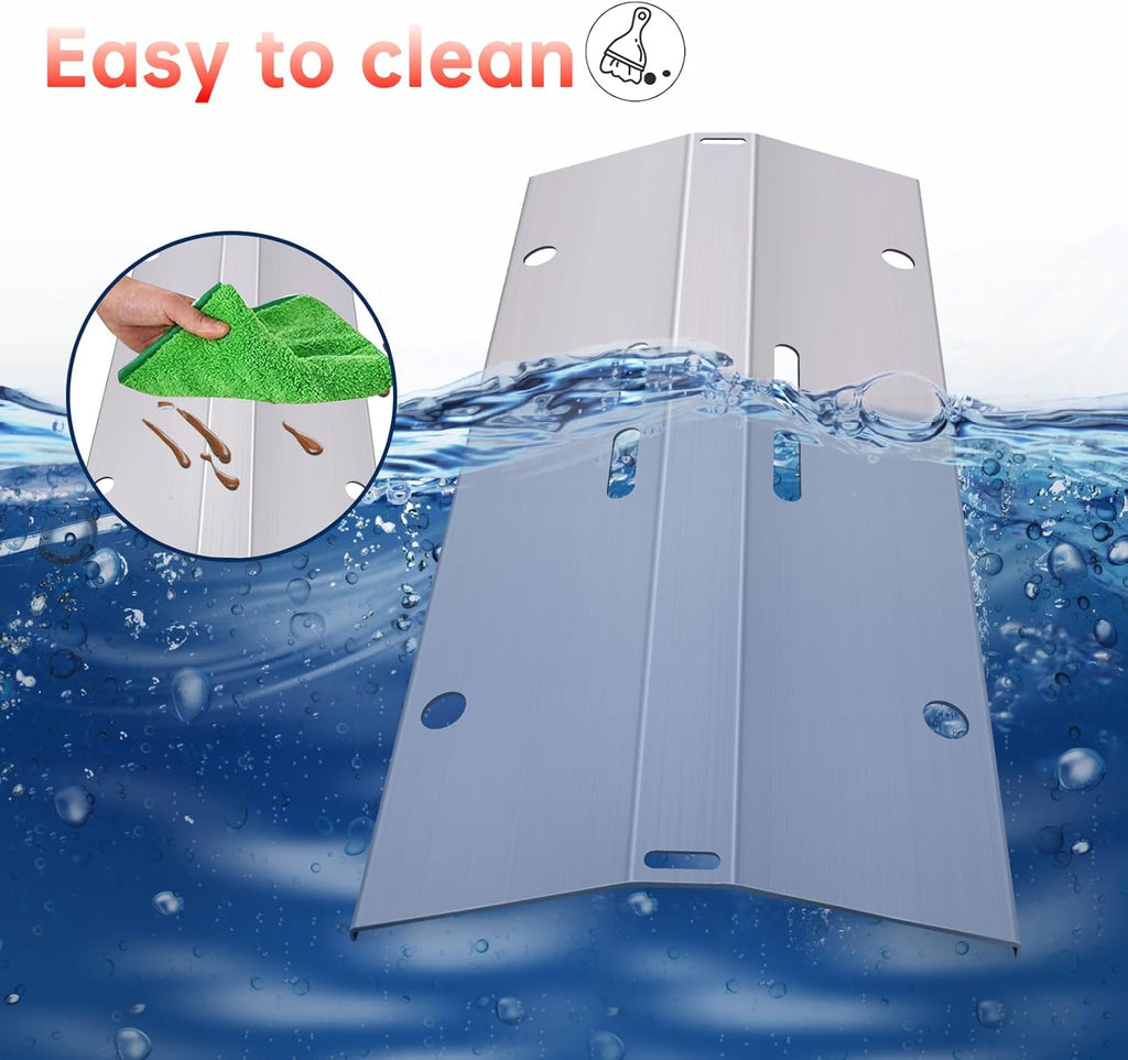 BBQ Grill Grates Replacement for Cuisinart Gas Grill CGG-200, CGG-220, CGG-240 Accessories, Stainless Steel Cooking Grate Grids Gas Grill Parts 18 Inch for All Foods Portable Gas Grillls