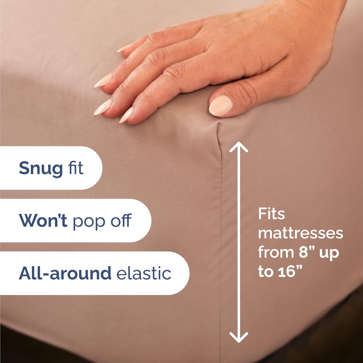 Twin Size 3 Piece Sheet Set - Comfy Breathable & Cooling Bed Sheets Set - Hotel Luxury Bedding for Women, Men, Kids, Teens, Boys & Girls - Deep Pockets, Ultra-Soft and Wrinkle Free - Oeko-Tex - Mauve