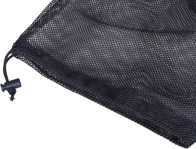 5pcs Durable Drawstring Net Bag Storage Ditty Bag M