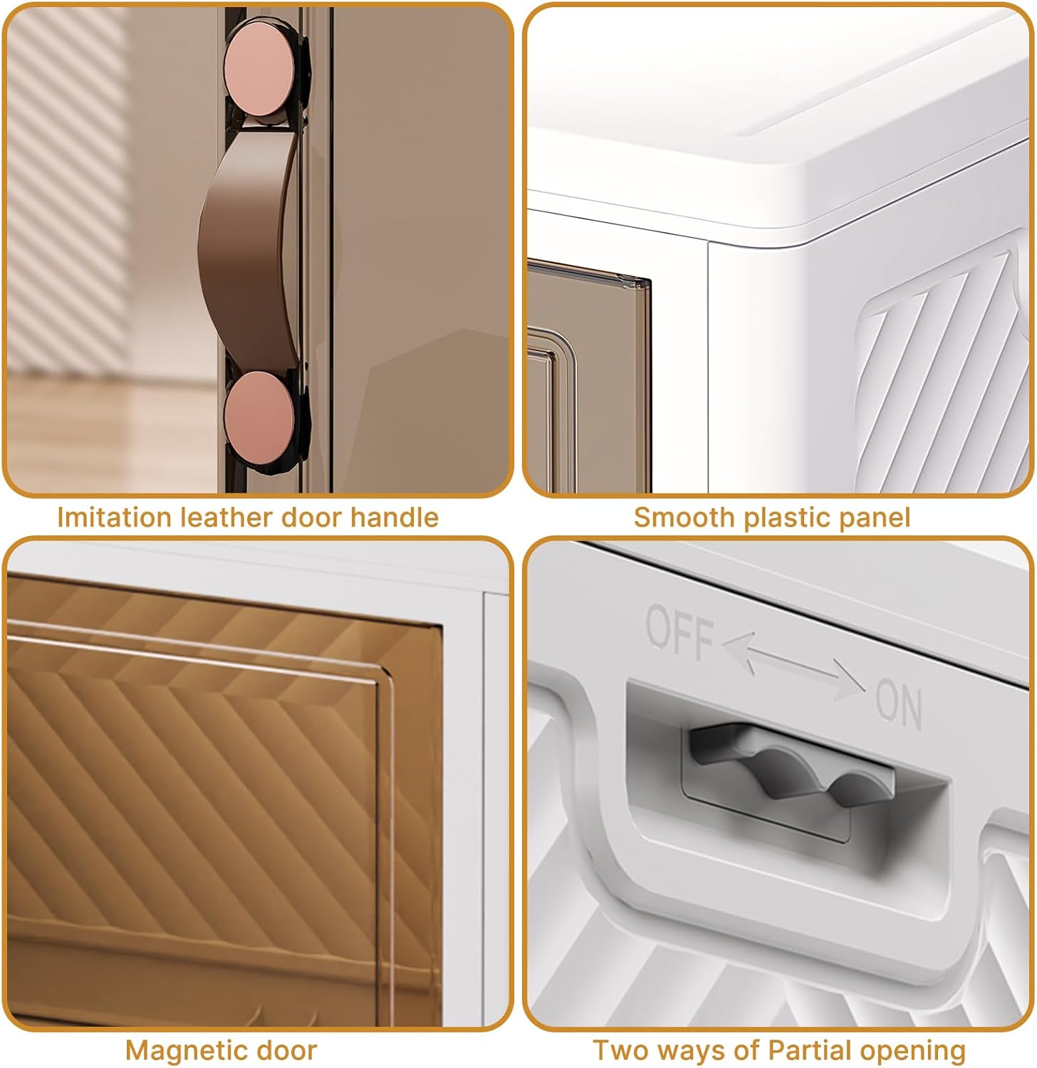 Extra Large Stackable Storage Bins with Lids and Wheels, Foldable Collapsible Closet Organizers,960QT-120QT/30GAL*8Pack Plastic Stackable Storage drawers for bedroom Dorm