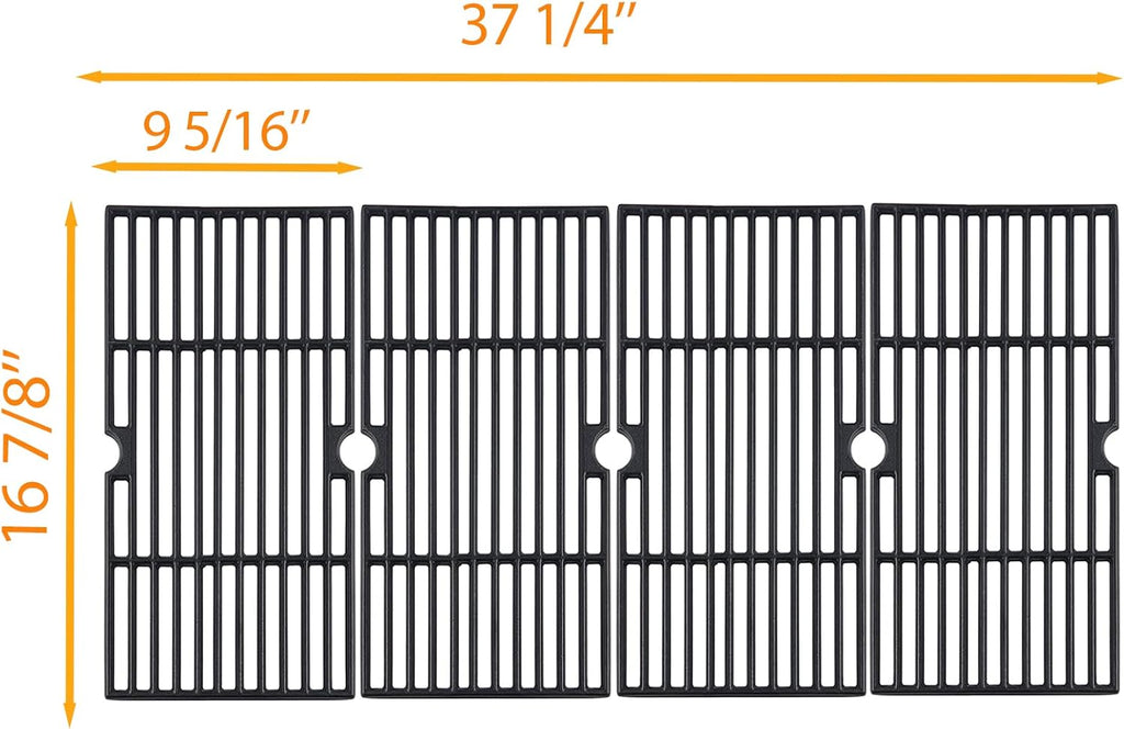 463230515 463239915 Grill Grates Replacement Parts for Charbroil 5 6 Burner G432-001N-W1 463240115 463230512 463230514 463252113 463252114 Charbroil Grill Parts Cast Iron Kenmore Cooking Grates
