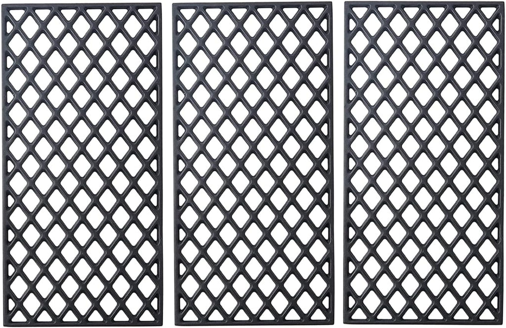 Grill Grate GR2210601-MM-00 Replacement Parts for Members Mark 5 Burner Gas Grill GR2210601-MM-00 Sam's Club Cooking Grids Cast Iron Grill Grates Broil King BBQ Rankam Grill Parts, 3 Pack