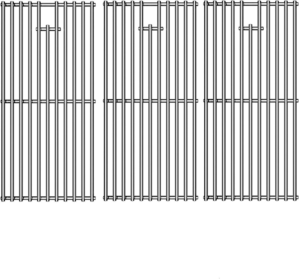 17/17.5 Inch Stainless Steel Cooking Grates for Charbroil Commercial Infrared 463355220 463242516, Cooking Grids for Weber Spirit E/S-310, 320, 330 Replacement Parts