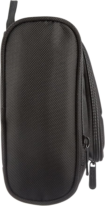 Amazon Basics Hanging, Travel Toiletry Bag Organizer, Shower Dopp Kit, Black