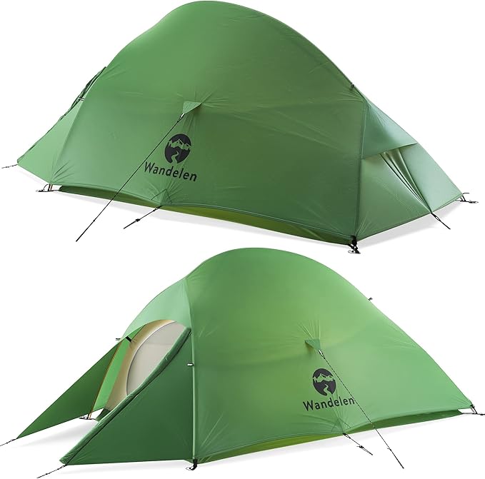 Appalachian Lightweight Backpacking Tent - Easy Setup, 2 Person 3 Season Ultralight Tent with Footprint Waterproof, Windproof, Double Layer Outdoor Tent for Camping Hunting Hiking.