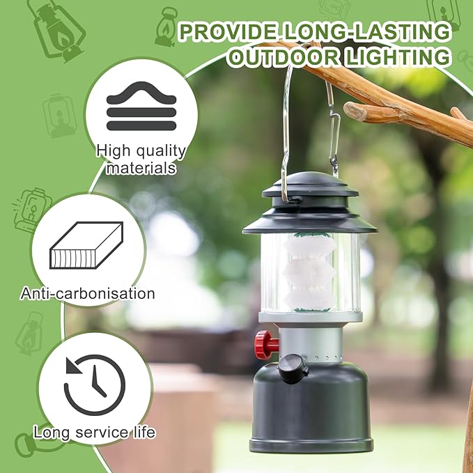 12 Pack Lantern Mantles Gas Lantern Mantles 3-Layer Gas Mantles Accordion Shape #95 Insta-Clip