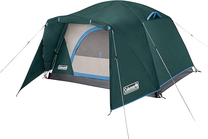 Coleman Skydome Tent with Full-Fly Weather Vestibule