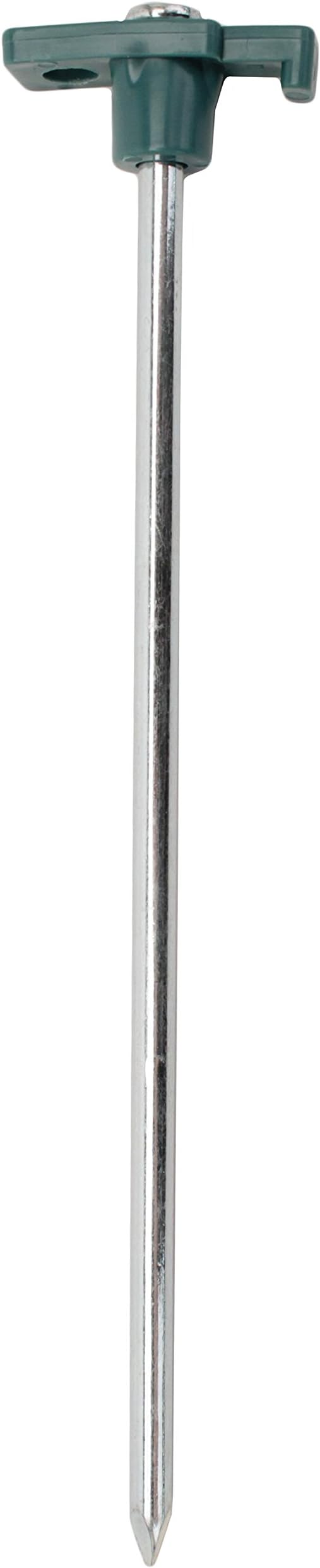 Coleman 10 Inch Steel Tent Stakes, 4-Pack of Steel Nail Tent Pegs