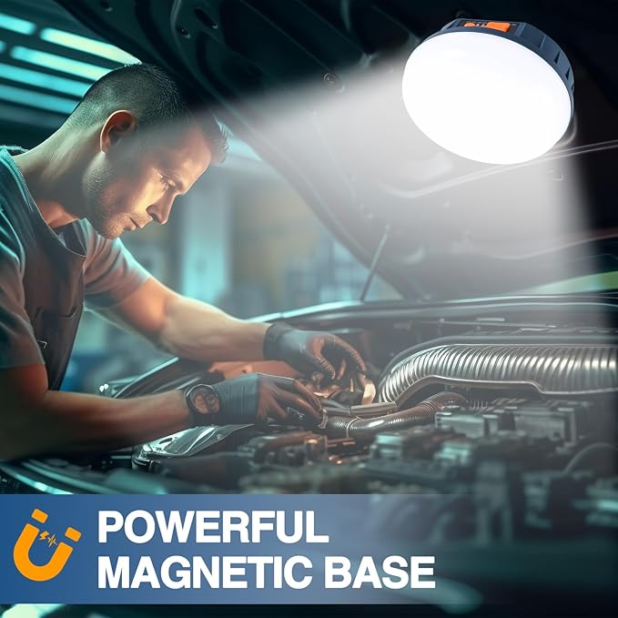 10000mAh LED Hanging Camping Lantern Rechargeable Essentials, 200W Outdoor Camping Tent Lights for Camping Decor, 4000LM Waterproof Backpacking Lanterns for Power Outages, Emergency, Hurricane, Hiking