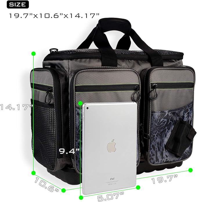 KastKing Fishing Gear & Tackle Bags - Saltwater Resistant Fishing Bags - Fishing Tackle Storage Bags