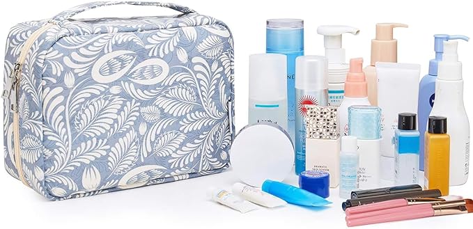 Narwey Hanging Travel Toiletry Bag Cosmetic Make up Organizer for Women and Girls Waterproof