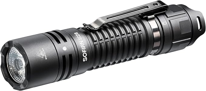 sofirn SC28 LED Tactical Flashlight 2800 Lumens Rechargeable Flashlight for Camping and Hiking