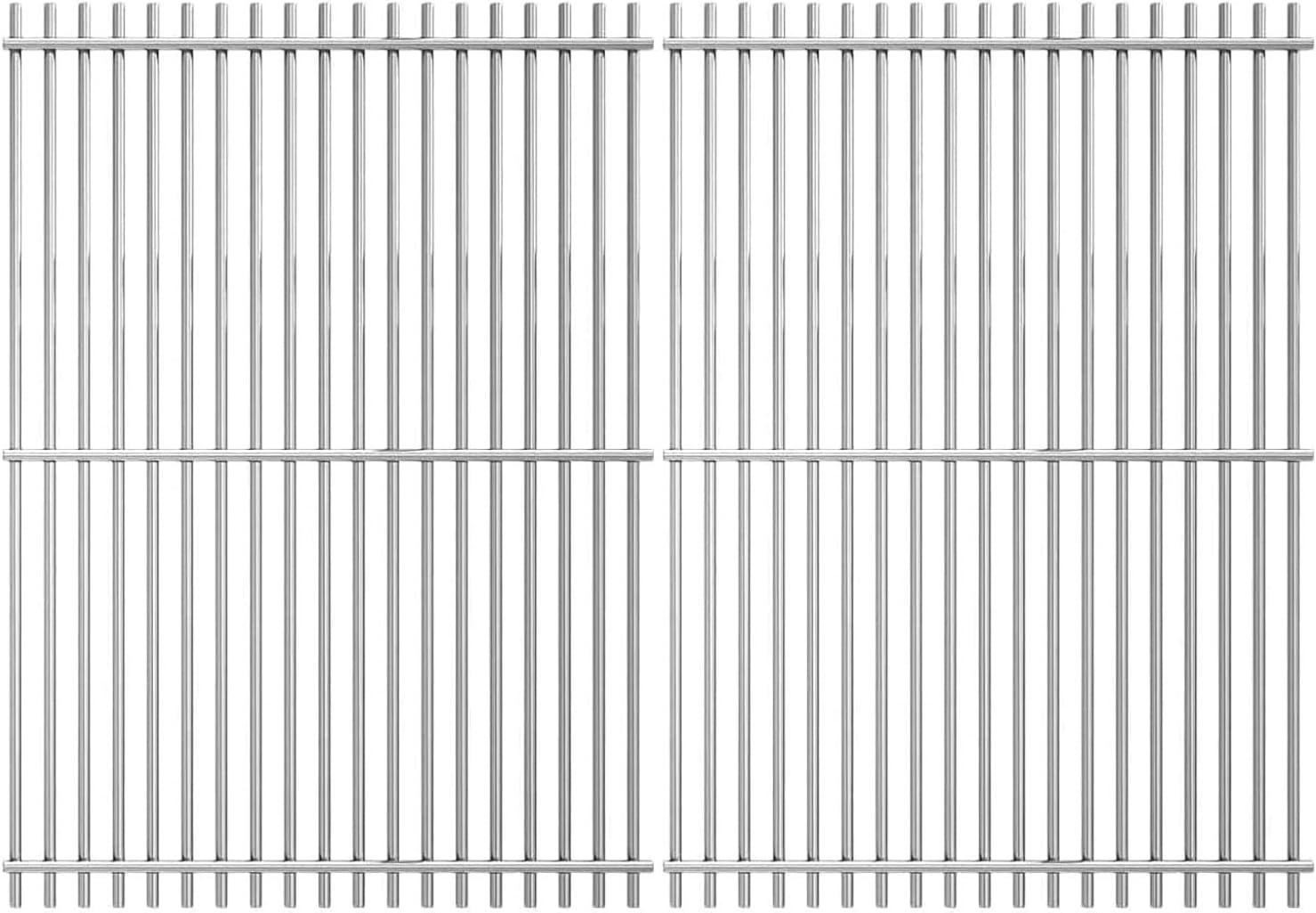 18.75" Stainless Steel Cooking Grate for Weber Genesis II 300 and Genesis II LX 300 Series Gas Grills, Genesis ll LX E/S-340, Genesis ll S-310, Genesis ll 310/335, Replacement Parts for Weber 66095