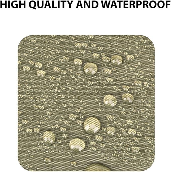 Gold Armour Rainfly Tarp Hammock, Premium 14.7ft/12ft/10ft/8ft Rain Fly Cover, Waterproof Ultralight Camping Shelter Canopy, Survival Equipment Gear Camping Tent Accessories (OD Green 10ft x 10ft)