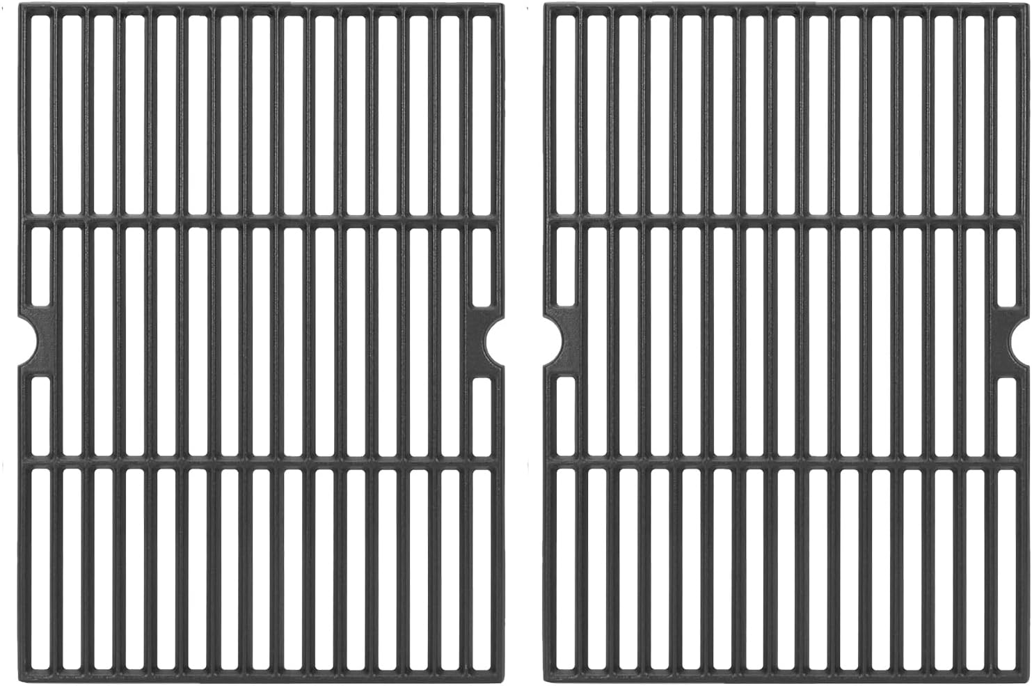 BBQ Future Cooking Grate Replacement for Master Chef G45301 G45303 G45308 G45309 G45311 G45313 Grill, Heavy Duty Matte Cast Iron Grill Grid for MasterChef BBQ Parts