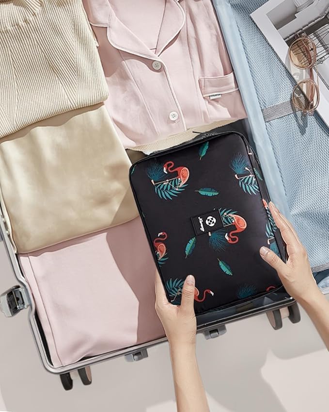 Narwey Hanging Travel Toiletry Bag Cosmetic Make up Organizer for Women and Girls Waterproof