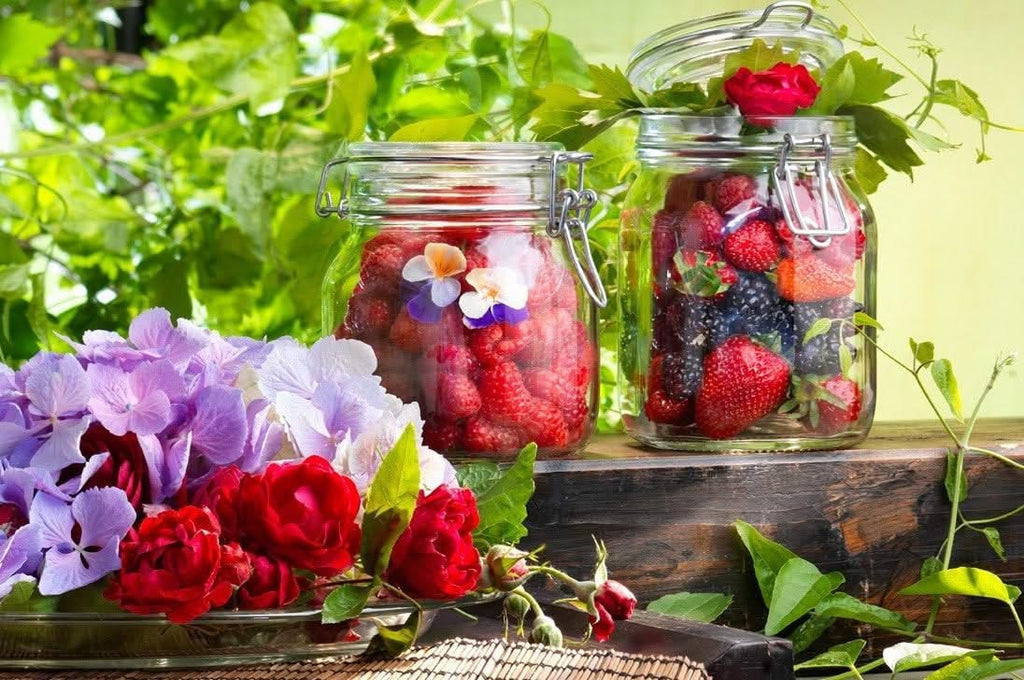 Bormioli Rocco Fido Glass Square Jar, 3 Liter