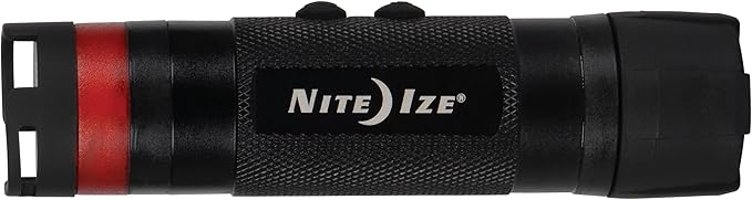Nite Ize Radiant 3-in-1 LED Mini Flashlight - Versatile Flashlight with 80 Lumen Light - Use as Safety Light, Flashlight, or Mini Lantern - Black