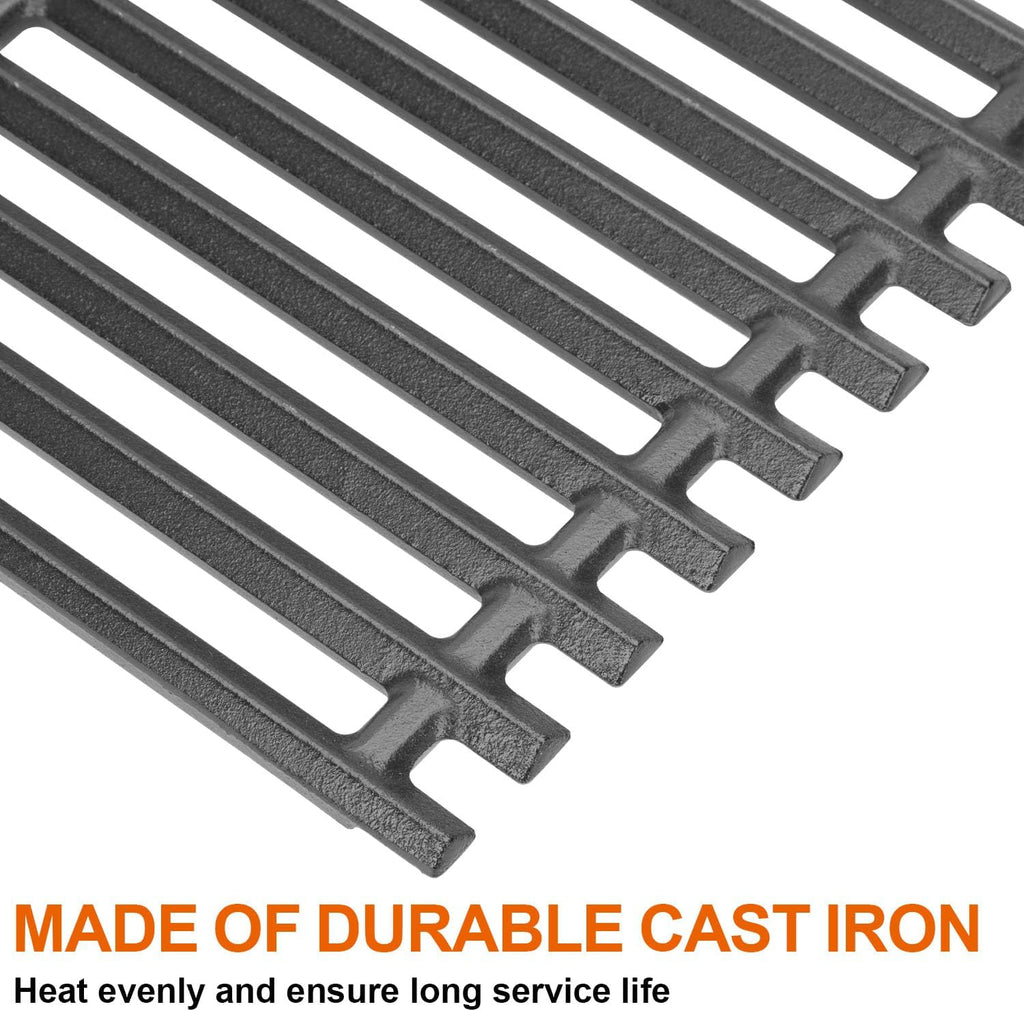 DELSbbq Grill Grates and Emitter Plates for Charbroil Commercial Infrared 4 Burner 463242715 463242716 463276016 466242715 466242716 466242815 466242816 463257520 463255020, G533-0009-W1 G533-2200-W1