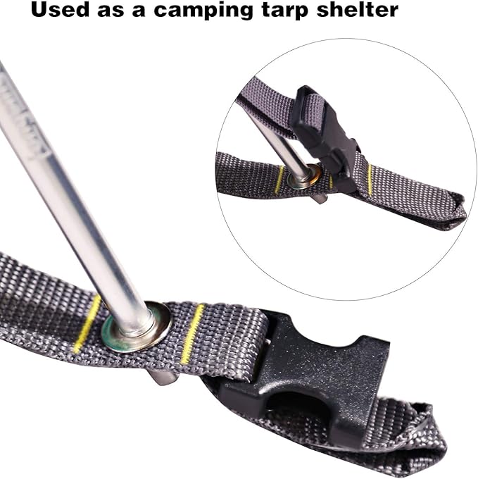 REDCAMP Lightweight Tent Footprint for 1-2 Person Tent, 87"x55" Multifunctional Waterproof Camping Tarp for Outdoor Hiking