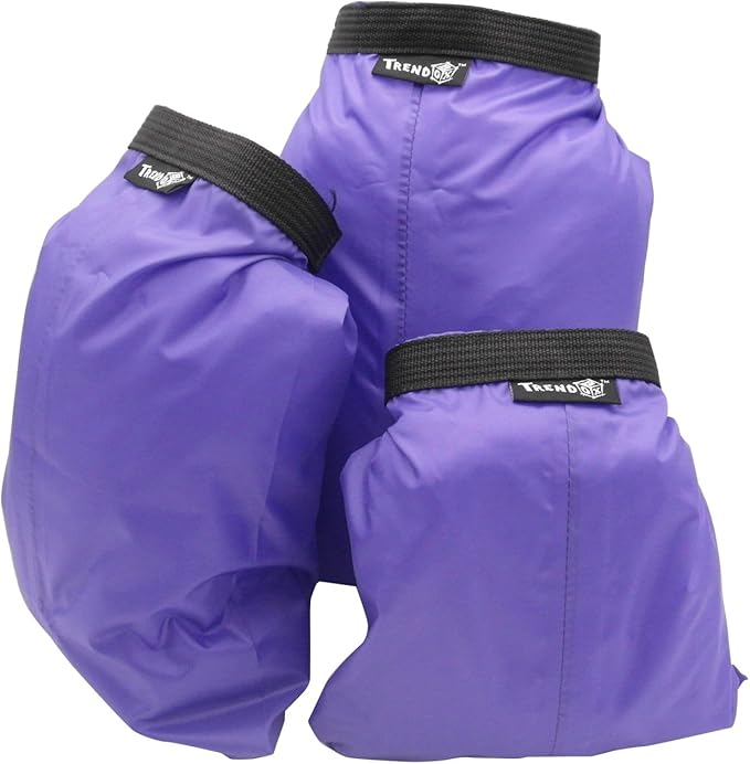 TRENDBOX Roll Top Waterproof Dry Bag Kit Storage Compression Bag Sack Poch Packing Organizers Water Resistant Camping Travel