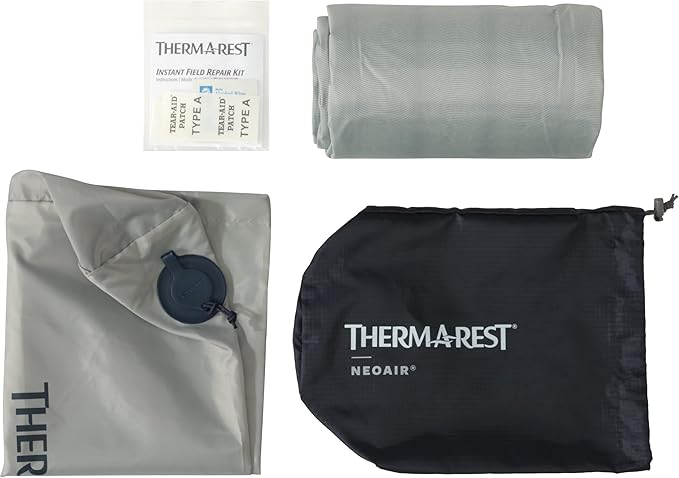 Therm-a-Rest NeoAir Topo Luxe Camping and Backpacking Sleeping Pad, Regular Wide - 25 x 72 Inches, Balsam