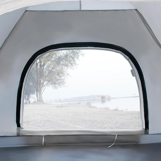 2 Person Windproof Oxford Tent Easy Setup Backpacking Tent for Camping, Hiking, Traveling