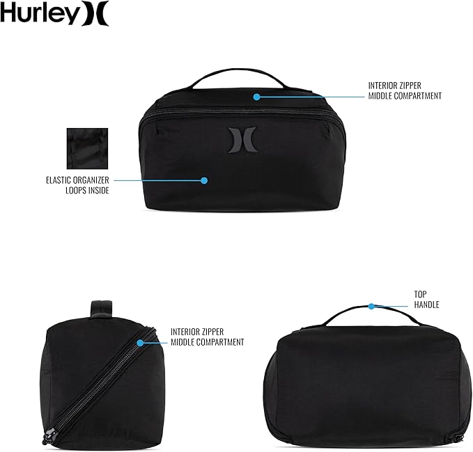 Hurley Small Items Toiletry Dopp Kit