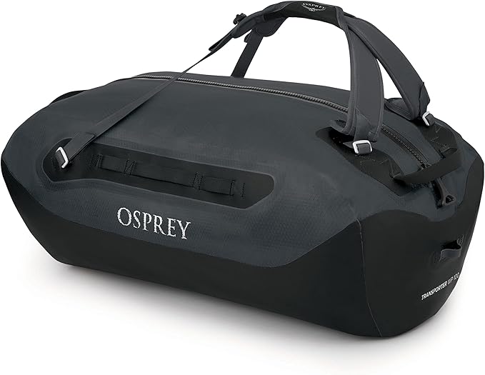 Osprey Transporter Waterproof 100L Duffel Bag, Tunnel Vision Grey