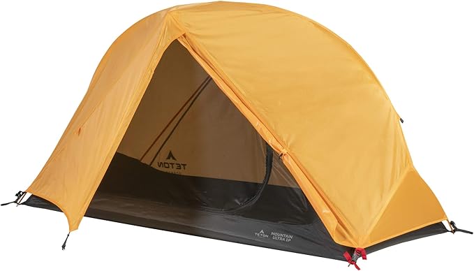TETON Sports Mountain Ultra Tents, 1-4 Person Backpacking Tent, Lightweight, Perfect for Camping, Hiking and Backpacking – Waterproof and Built to Last