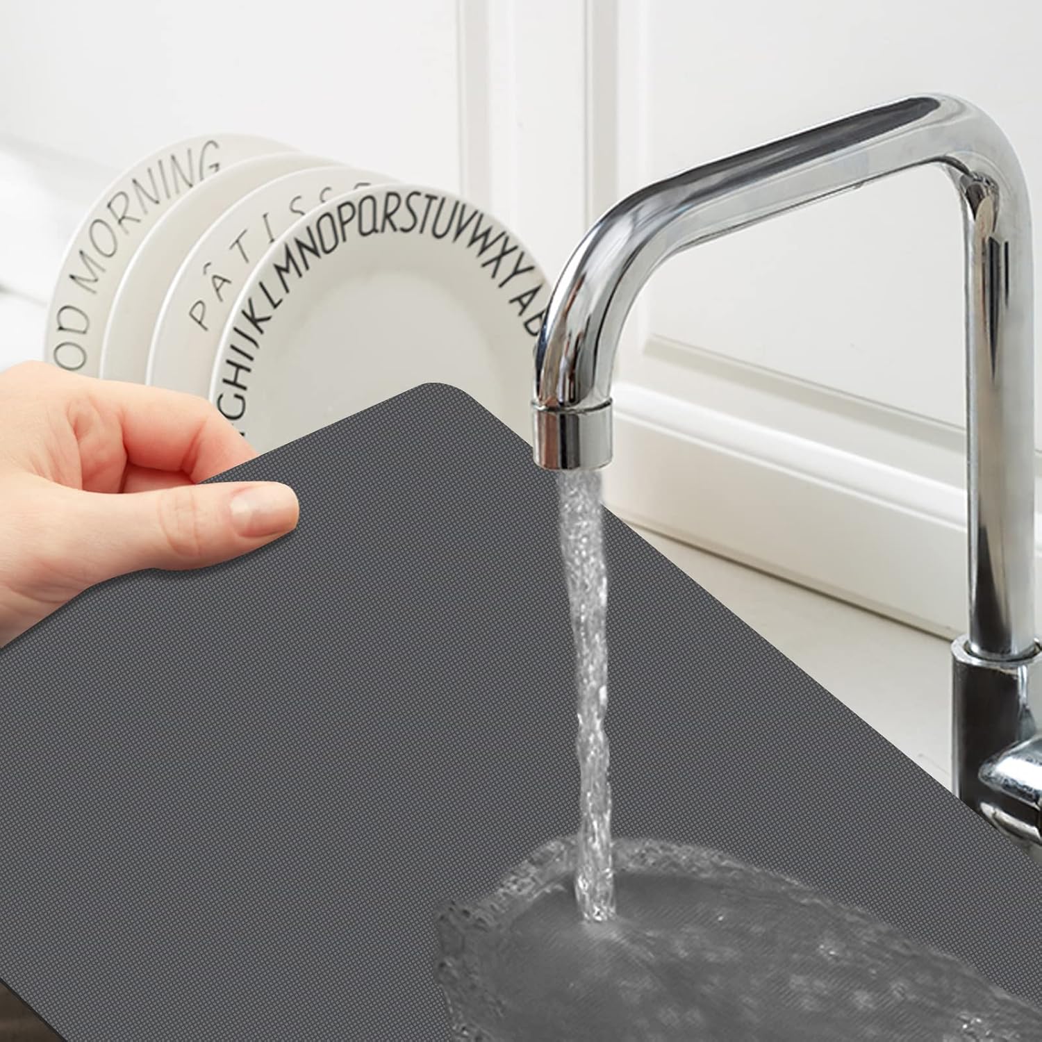 WK Small Flexible Plastic Cutting Boards for Kitchen Set of 5, Non Slip Cutting Mats for Meat, Mini Cutting Board Mats, BPA Free, Dishwasher Safe, 7.3x11.5"