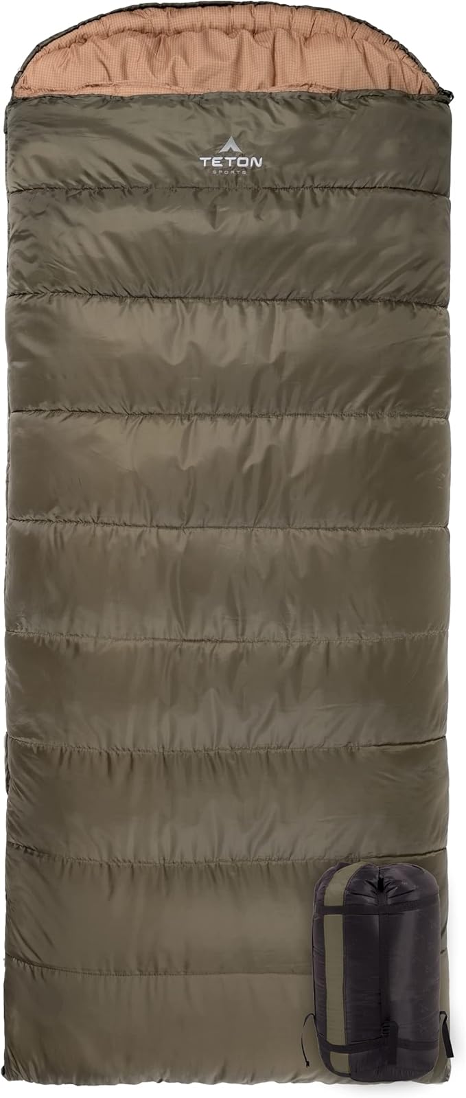 TETON Celsius XL, -25F, 20F, 0F Degree Sleeping Bags, All Weather Warm Sleeping Bag for Adults and Kids, Camping Season, Compression Sack Included
