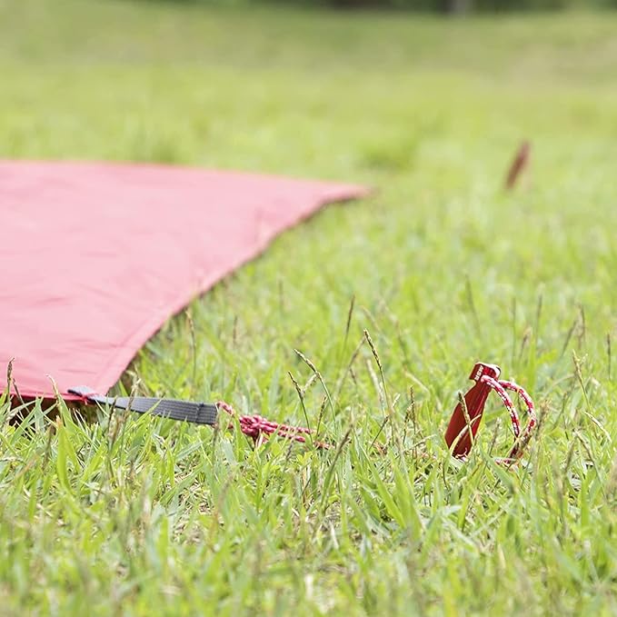 MSR Cyclone 10" Tent Stake, 4 Pack, Red