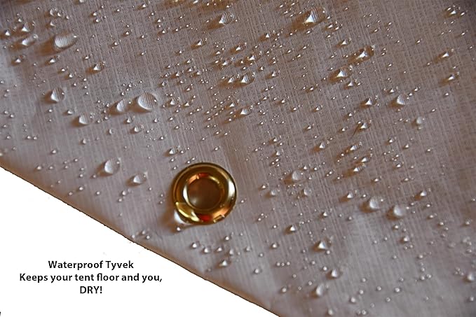 Ultralight Camping Tarp, Backpacking Tarp, Tyvek Sheet, Tyveks Tent Footprint, Tyveks House Wrap, Tent Flooring, Tyvekes Ground Cloth, Camping Fly, Multiple Sizes