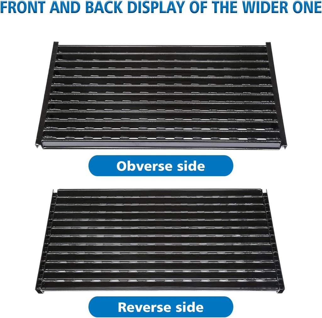 Grill Grates for Charbroil Performance Tru-Infrared 3 Burner 463370719 463371116 463280019 463371716 463633316 Porcelain-Enameled Cooking Grid Replacement for CharBroil G460-0500-W1 Emitter Plates