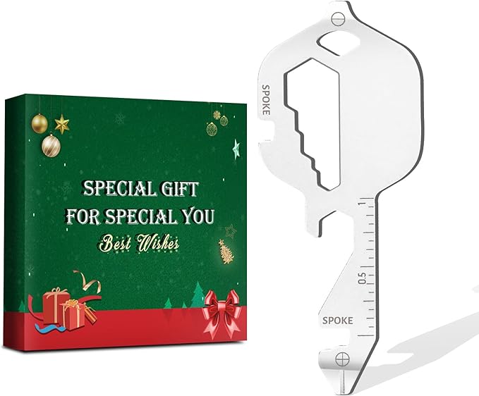 12 in 1 Keychain Multi-tool, Gifts for Men Boyfriend Dad, Father's Day Birthday Gifts, Mini EDC gadgets Tool Gear Bottle Opener for Camping Survival