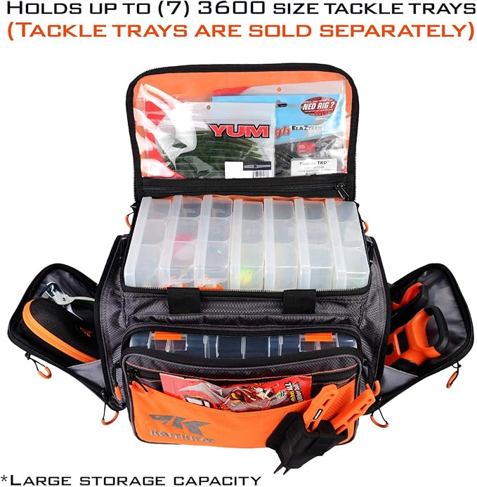 KastKing Fishing Gear & Tackle Bags - Saltwater Resistant Fishing Bags - Fishing Tackle Storage Bags