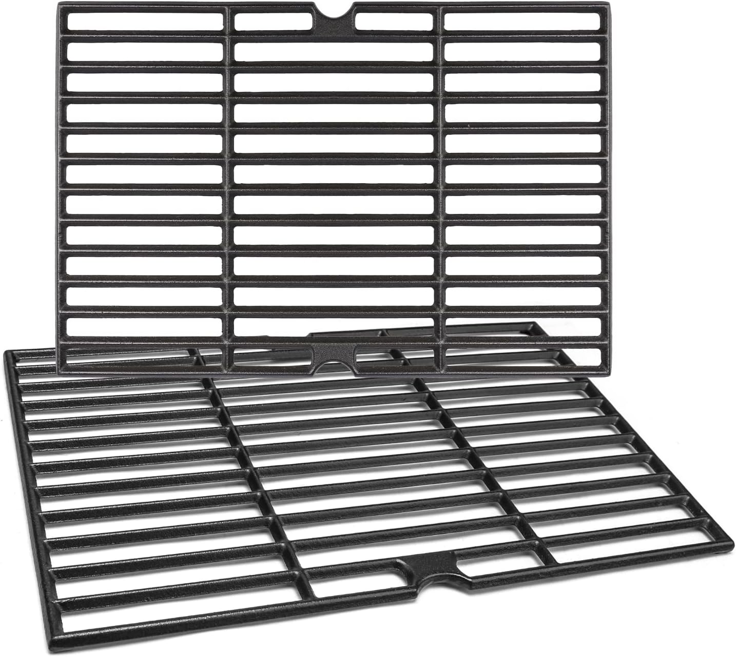 Uniflasy Grill Replacement Parts Kit for Dyna-Glo DGF350CSP DGF350CSP-D DGC350CNP-D 2-Burner Open Cart Propane Gas Grill Heat Plate Shield and Cooking Grid Grates
