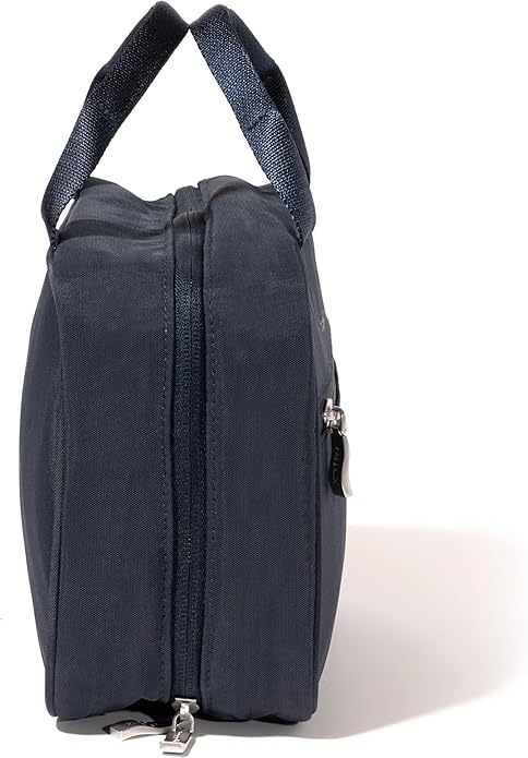 Baggallini Unisex's Hanging Travel Toiletry Kit-Lightweight 6x10 Inch Makeup Bag Toiltery