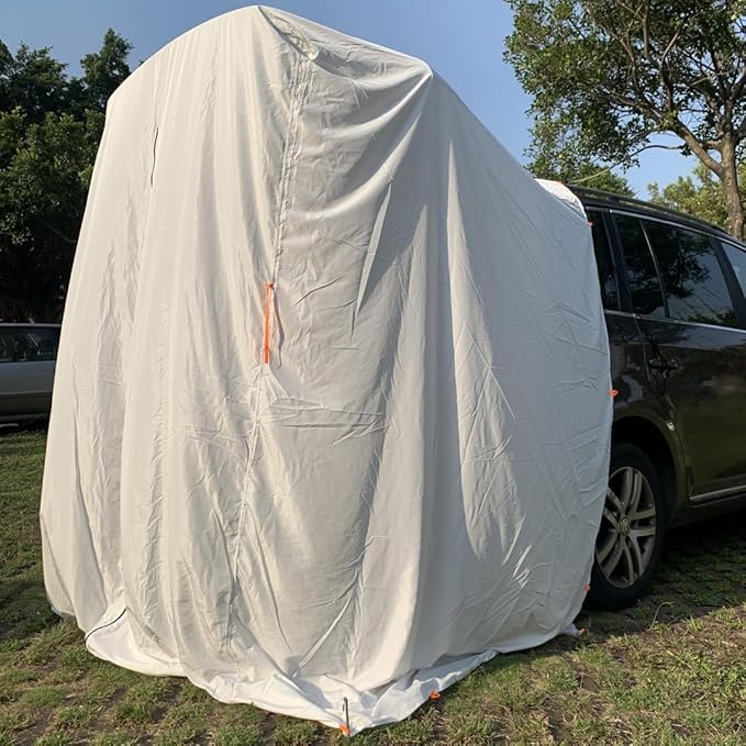 SUV Tent Van Camping Nomadic Camper Sleeping Take Shower or Change Clothes in Vehicle Water-Repellent and Lightweight Portable Bag Set up Size: L.W.H: 148x148x230 Centimeters