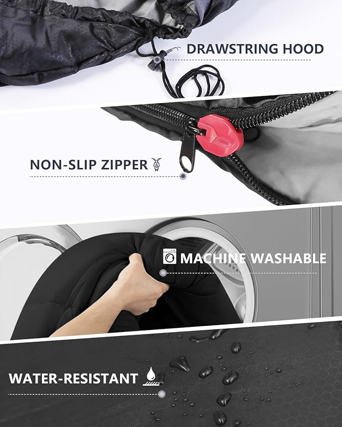 Sleeping Bags for Adults Backpacking Lightweight Waterproof- Cold Weather Sleeping Bag for Girls Boys Mens for Warm Camping Hiking Outdoor Travel Hunting with Compression Bags