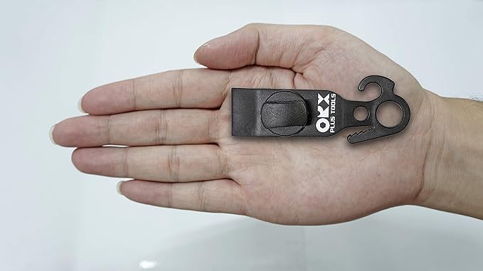 ORXPLUS TOOLS 4pcs Knot-free Tarp Clips Thumb Screw with Hook Tail Tent Clips Awning Clamp Set Tent Clamps for Camping Canopies, Car Cover, Winter Boat Cover, Pool Cover, Sun Shade