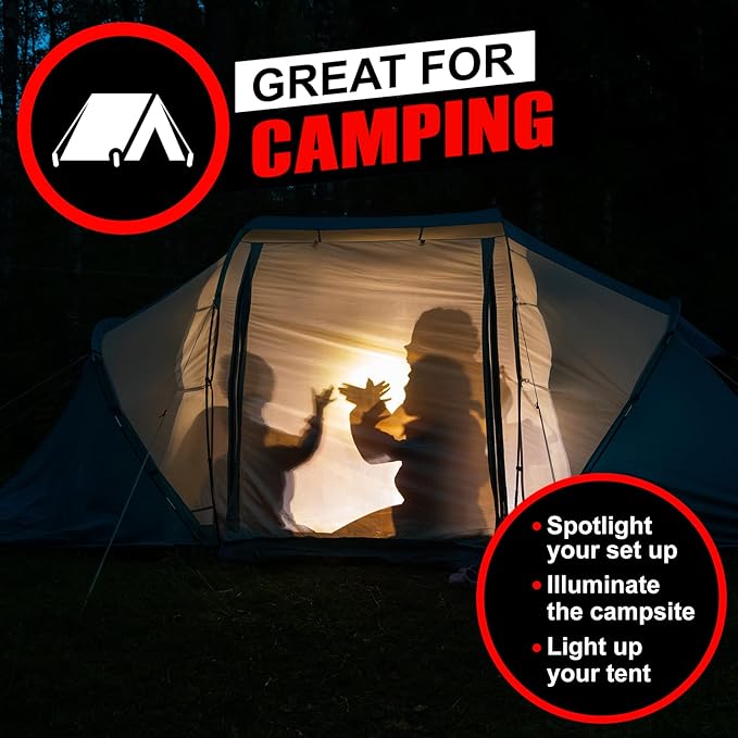 GearLight LED Flashlights - Mini Camping Flashlights with High Lumens, 5 Modes, Zoomable Beam - Powerful, Bright, and Versatile Tactical Flash Light for Outdoor and Home Use