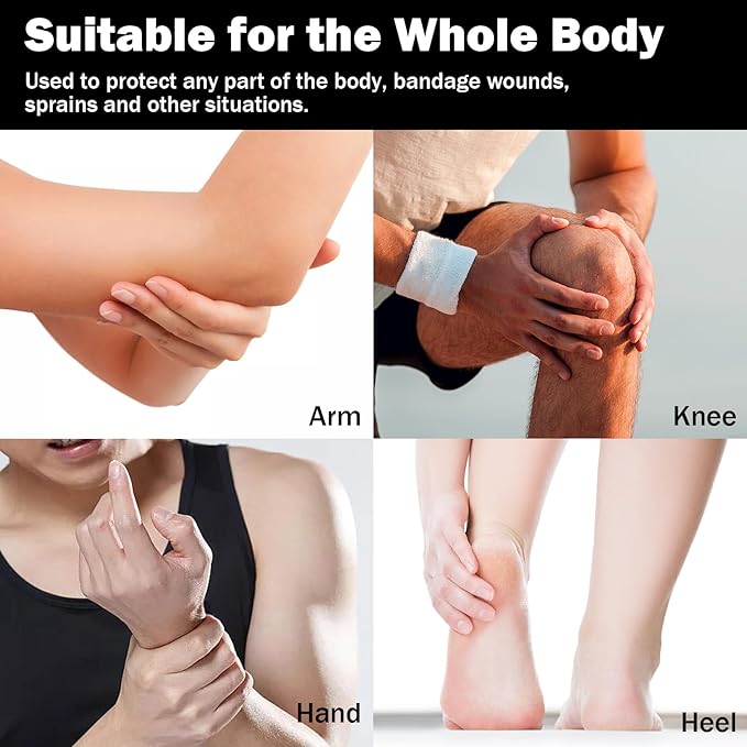 First Aid Bandages Cohesive Wrap Adhesive Self Adherent Tape Colorful (Pink Smile, 2-Inch)