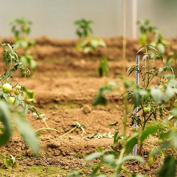 Rebar Stakes 16 Inch 9 Pack Tent Stakes Heavy Duty Metal J Hook, Fence Stakes for Trampoline, Fence, Camping Tent (9, I-16 x2/5""), Silver